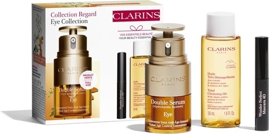 CLARINS LOYALTY DOUBLE SERUM EYE SKINCARE SET